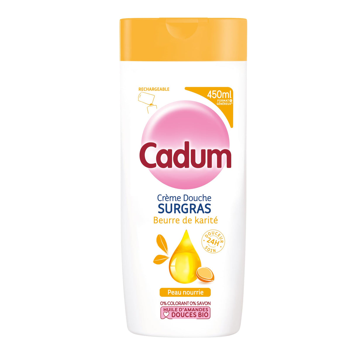 CADUM Gel Douche Surgras Karité 450 ml