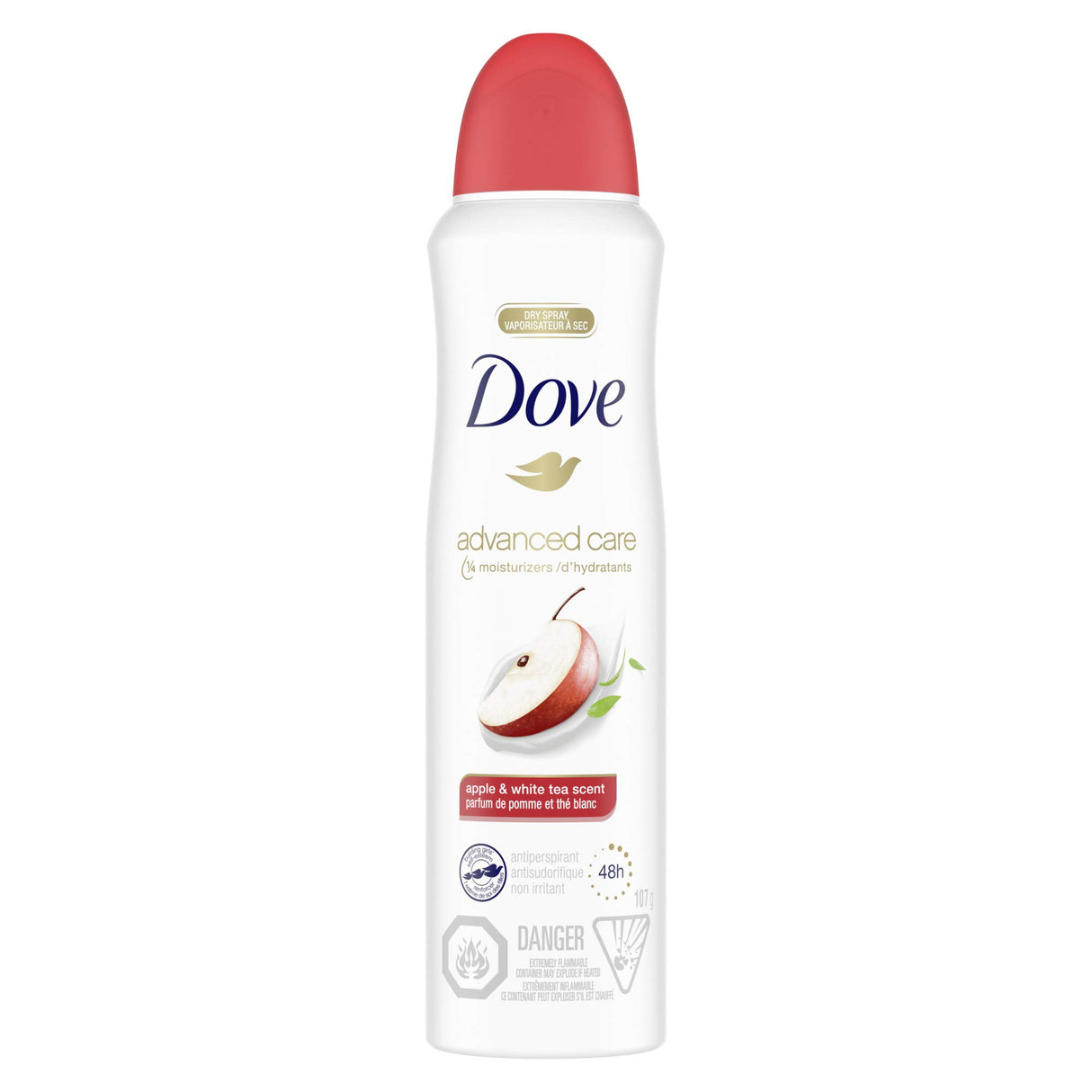 DOVE Déodorant Go Fresh Pomme & Thé Blanc Femme 250 ml