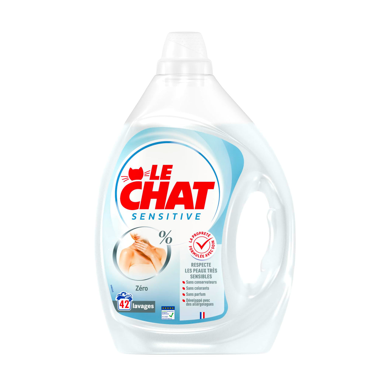 LE CHAT Lessive Spéciale Bébé 50 Lavages 3 L