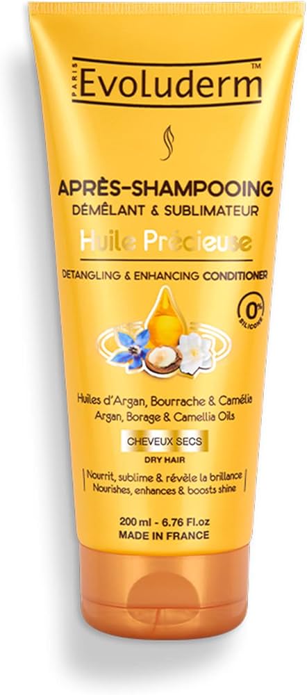 EVOLUDERM Après-Shampooing Huiles Précieuses 200 ml