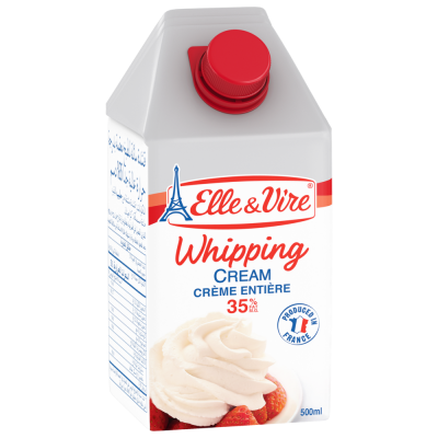 ELLE & VIRE Crème Liquide à Fouetter 35% 50 cl