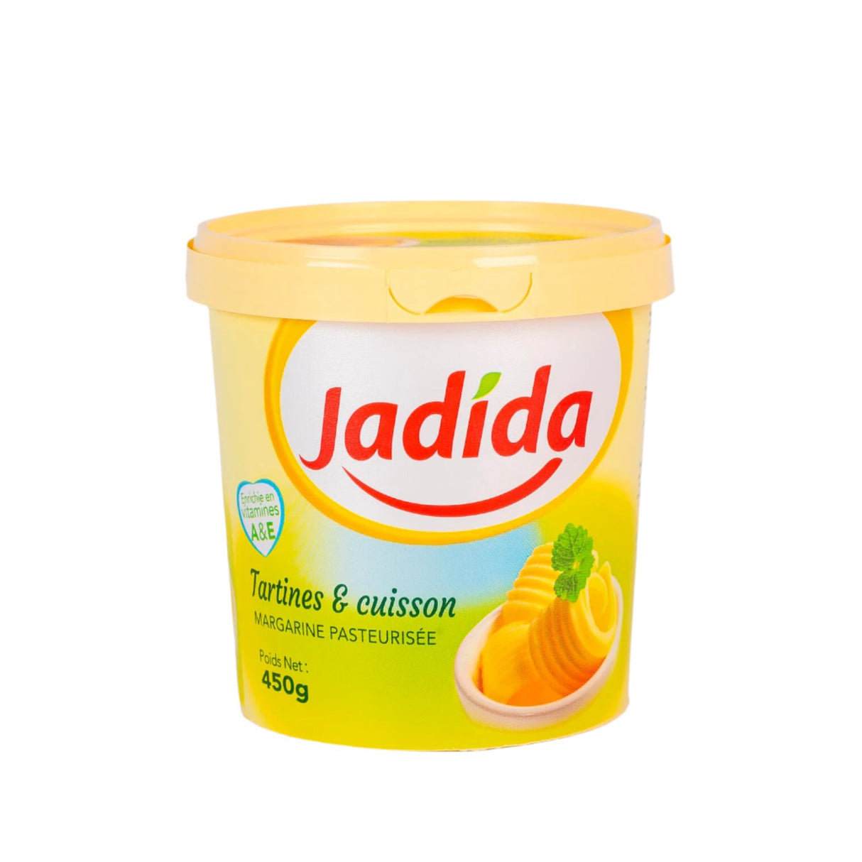 JADIDA Margarine à Tartiner Format Familial 450 g