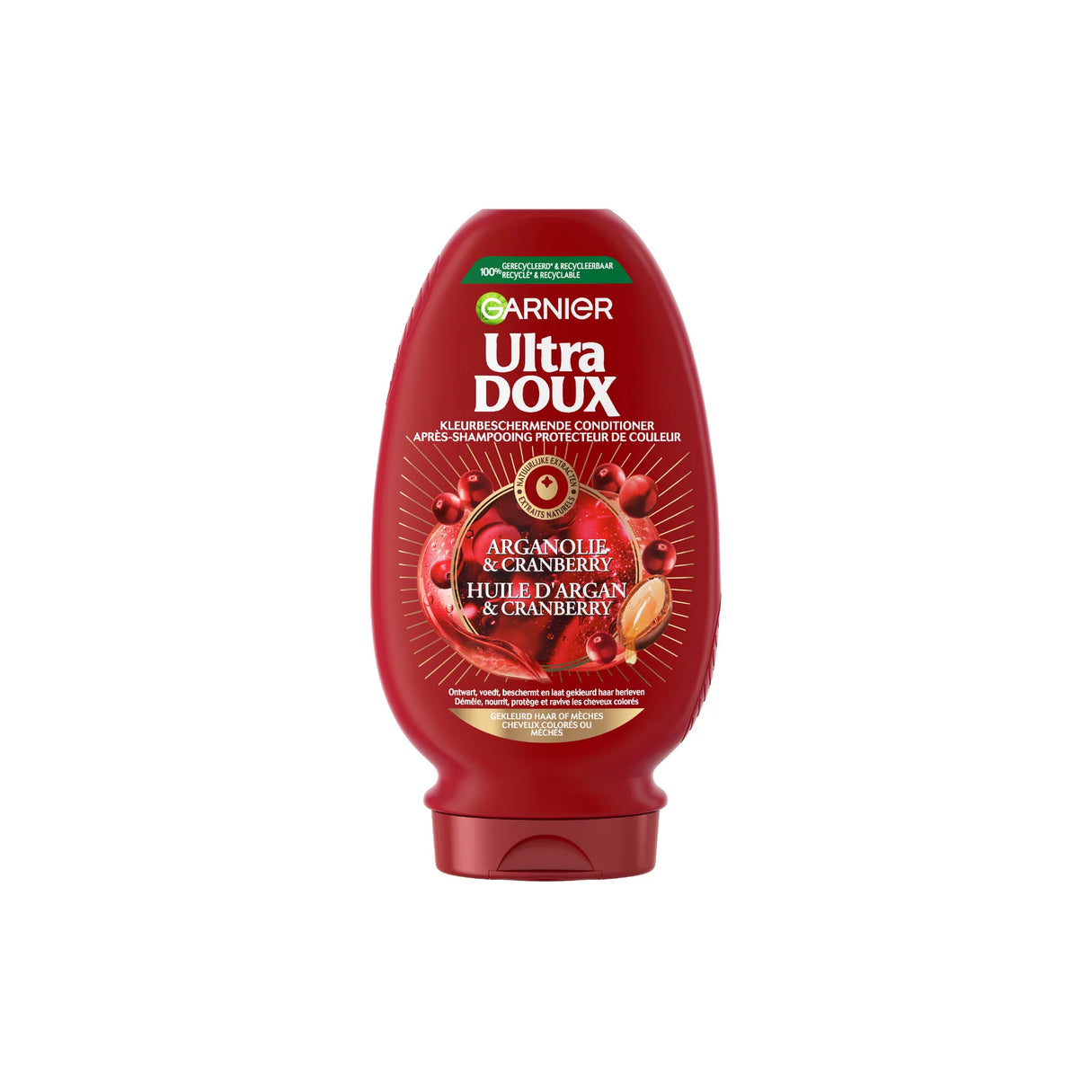 ULTRA DOUX Après-Shampooing Huile d'Argan & Cranberry 200 ml