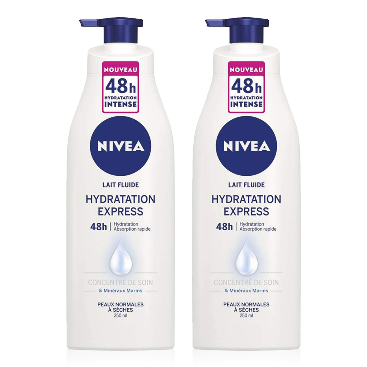 NIVEA BODY Lait Hydratant Express 250ml