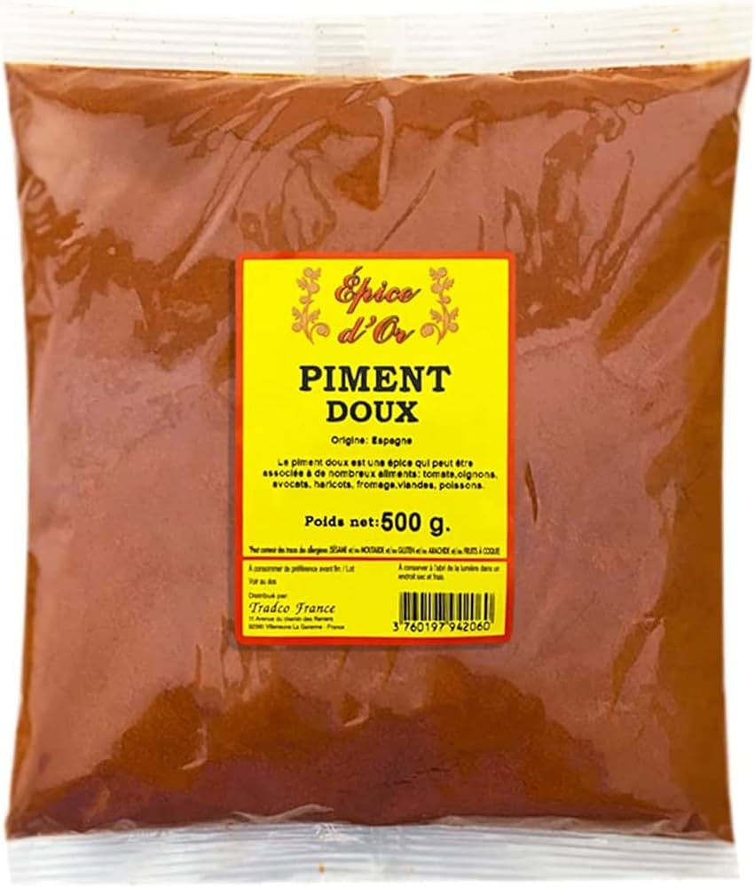 Piment Doux Cases Epices 400Gr