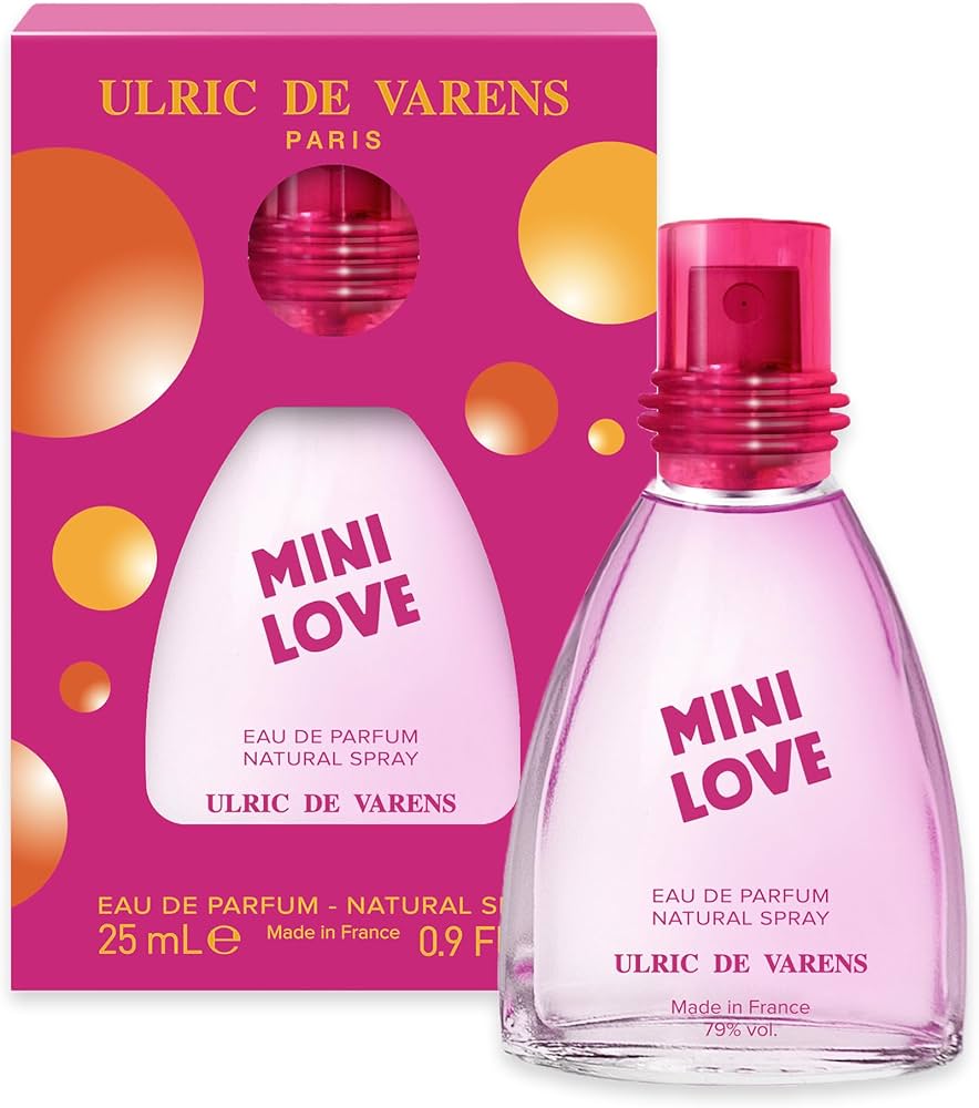 UDV Eau de Parfum Mini Love pour Femme 25 ml (Lot de 12)