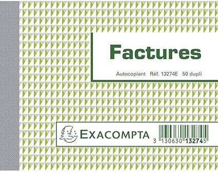 EXACOMPTA Manifold Facture Auto-copiant