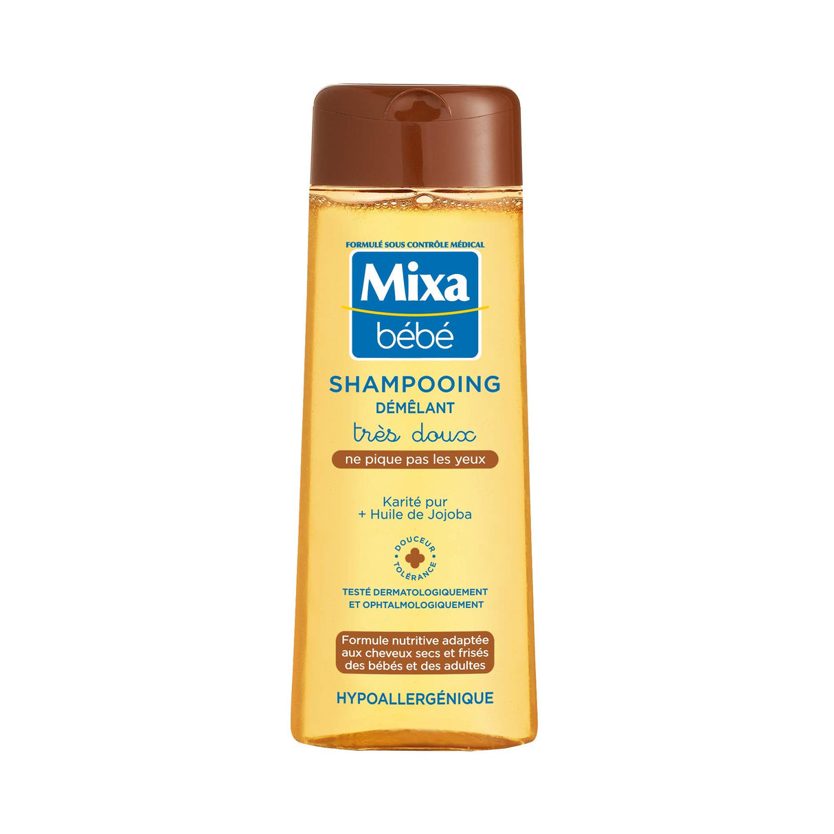 MIXA BÉBÉ Shampooing Démêlant au Karité 250 ml