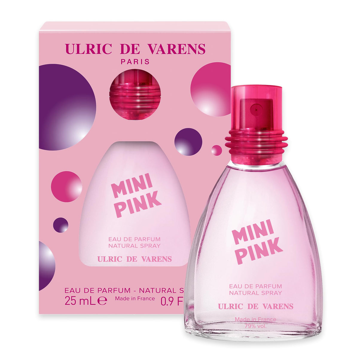 UDV Eau de Parfum Mini Pink pour Femme 25 ml (Lot de 12)