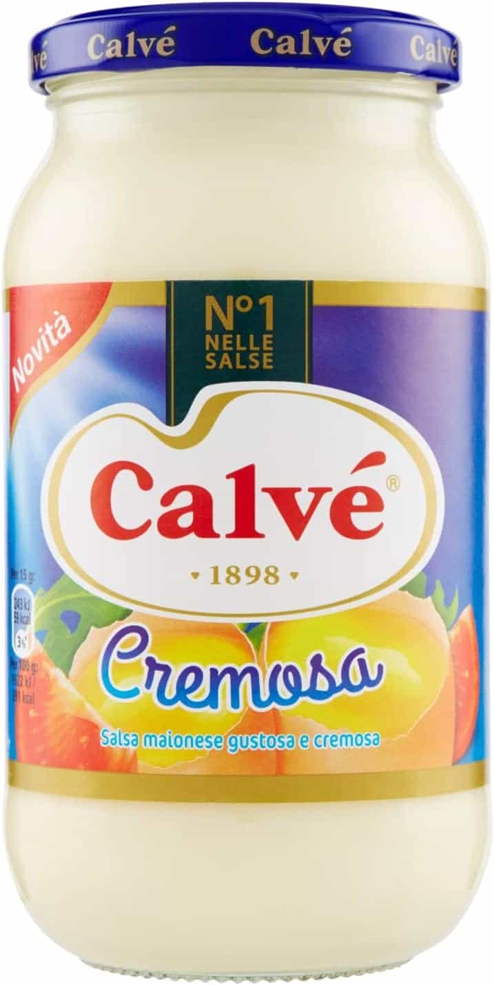 CALVÉ Mayonnaise Nature Bocal 450ml