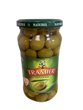 TRAMIER Olives Vertes Entières Bocal 355g