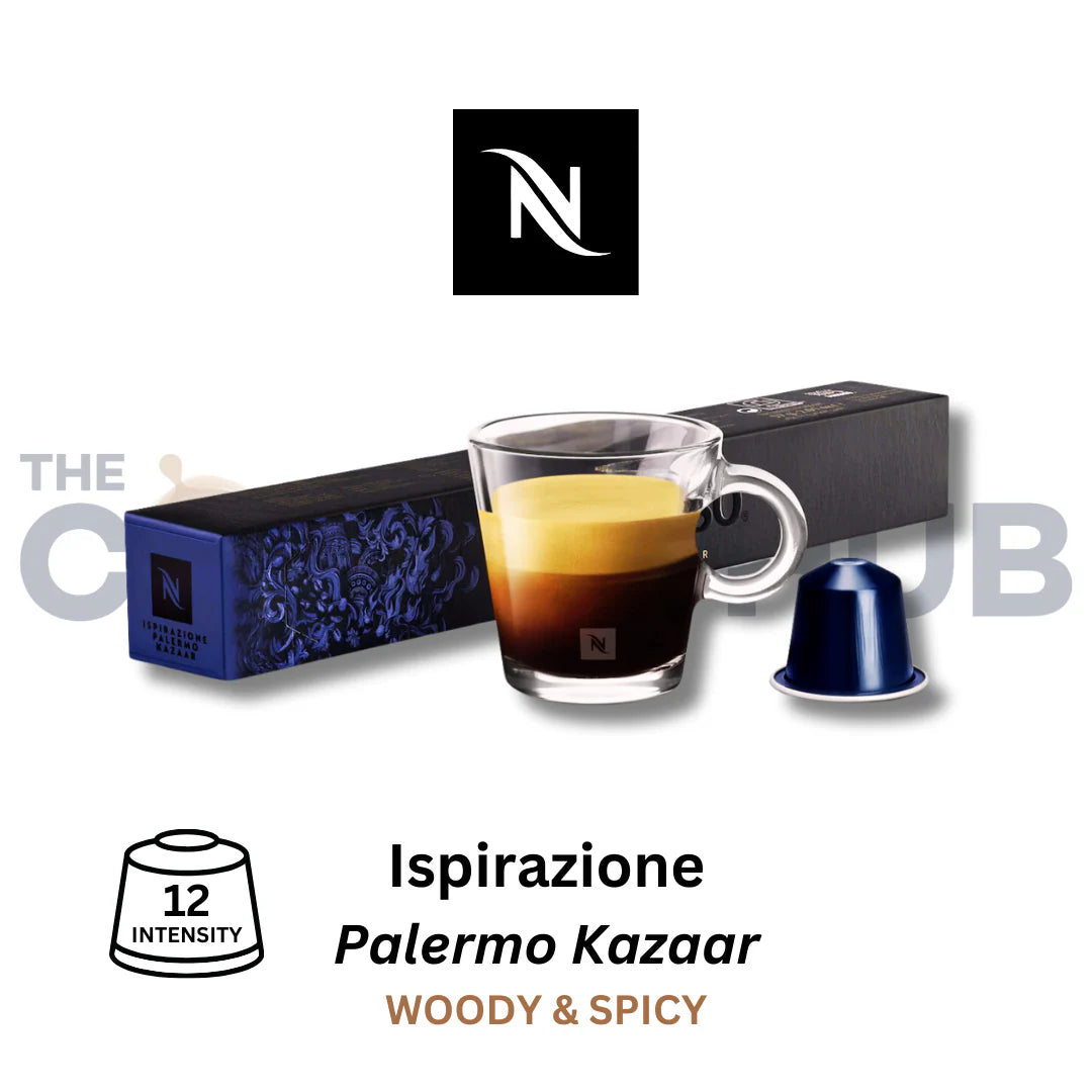 NESPRESSO Ispirazione Palermo Kazaar 10 Capsules x5g