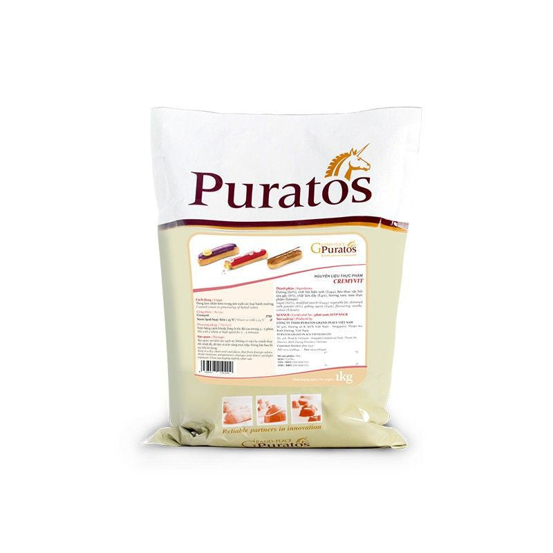 PURATOS Crème Pâtissière à Chaud 20kg