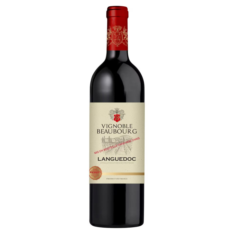 VIGNOBLE BEAUBOURG Languedoc Rouge 75 cl