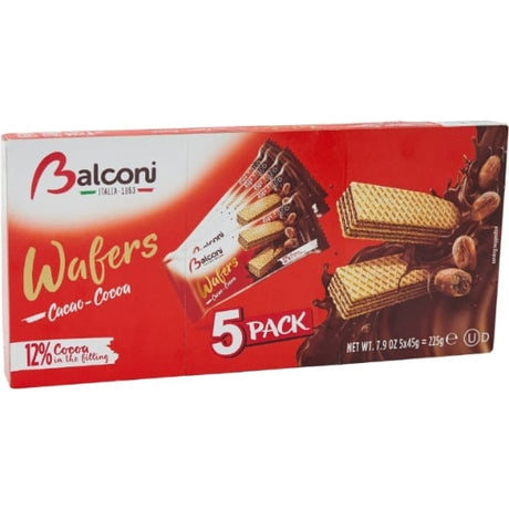 Gaufrettes Wafers cacao BALCONI