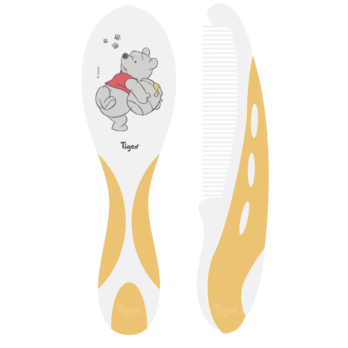 TIGEX Set Brosse et Peigne Winnie Disney