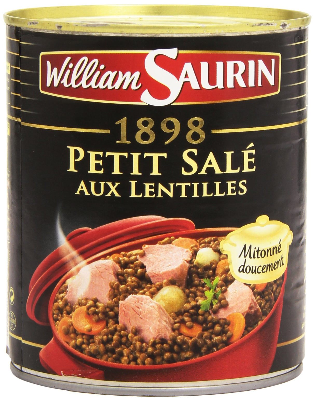 WILLIAM SAURIN Petit Salé à l'Auvergnate aux Lentilles 4/4