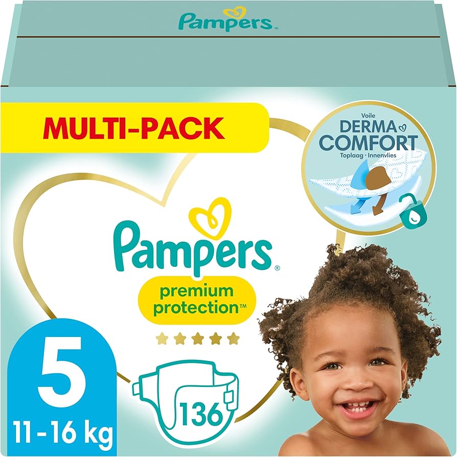 PAMPERS Premium Protection Taille 5 11-25kg Pack de 30