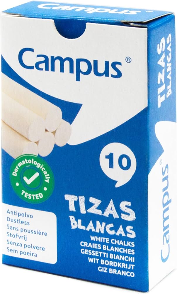 CMP Craies Blanches Lot de 10