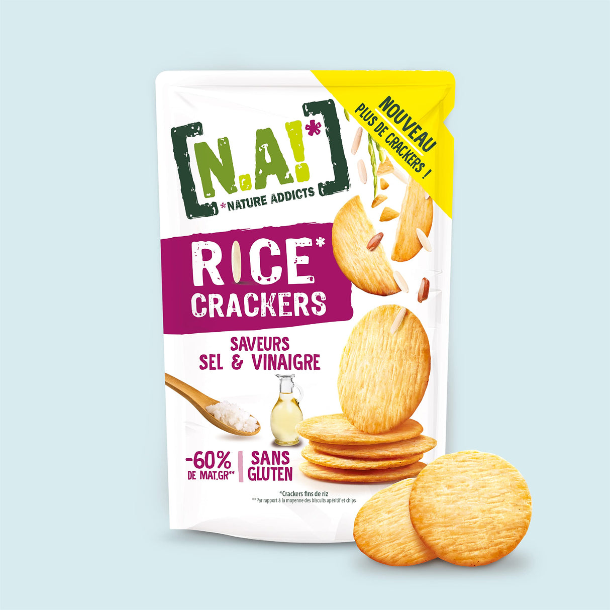 N.A! Rice Crackers Sel de Mer 35g