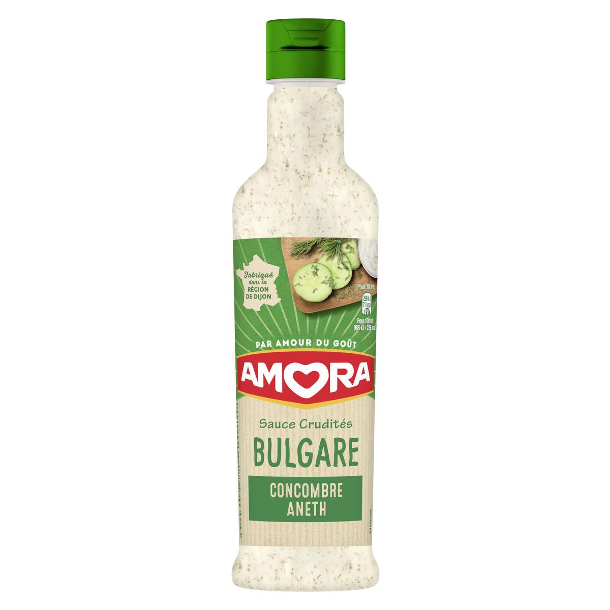 AMORA Sauce Crudités Bulgare 380 ml