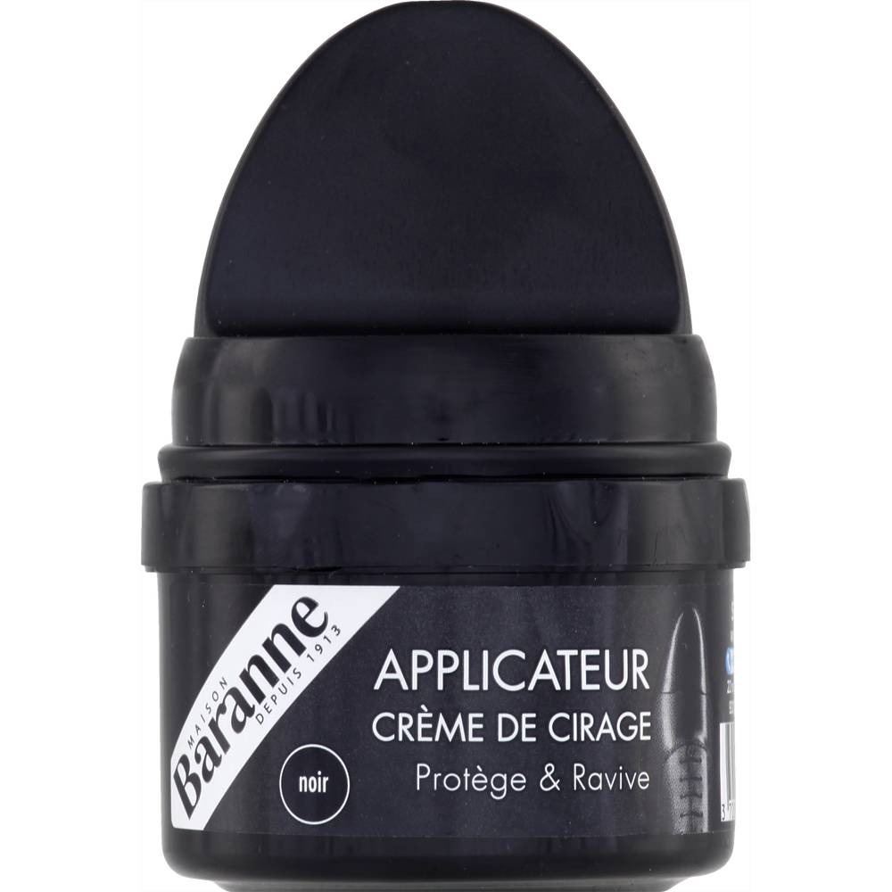 BARANNE Crème Autobrillante avec Applicateur Noir 60ml