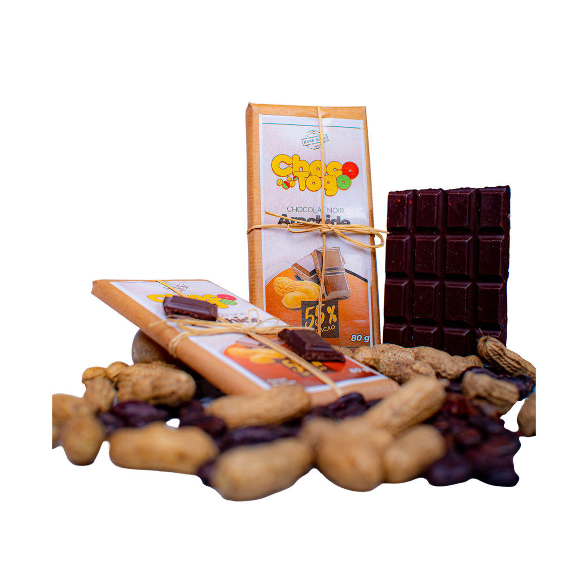 BANTOO Mix Chocolat Noir et Arachides Salées 100g