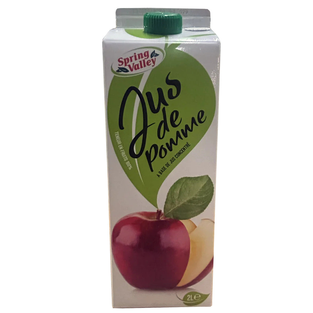 SPRING VALLEY 100% Jus de Pomme Brique 2L