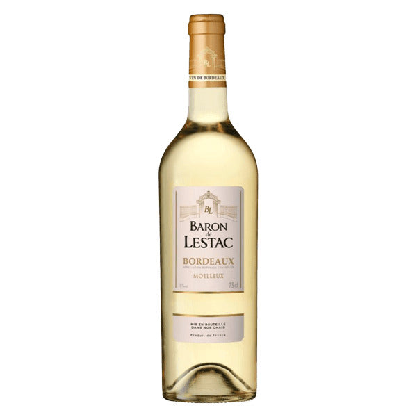 BARON DE LESTAC Bordeaux Blanc Moelleux AOP 75 cl