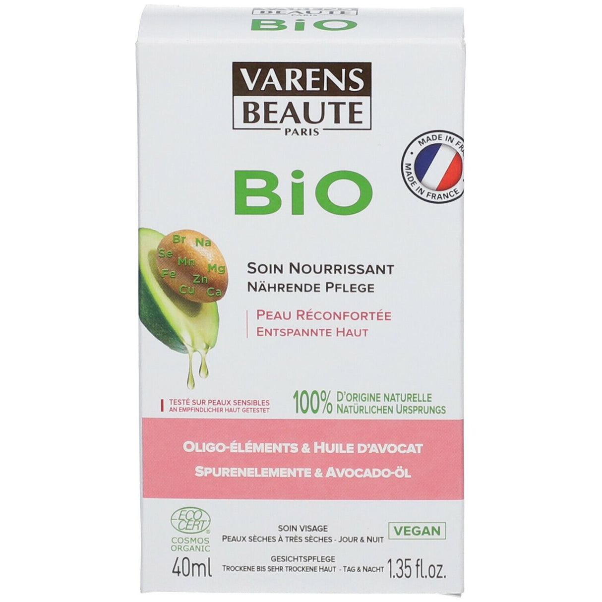 UDV BIO Soin Nourrissant 40 ml