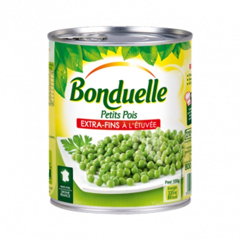 BONDUELLE Petits Pois Extra Fins Conserve 400g