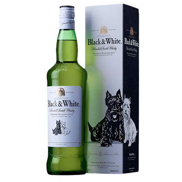 BLACK & WHITE Whisky 75cl