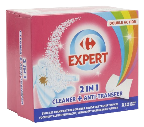 CARREFOUR Lingettes Anti-Décoloration & Détachage x12