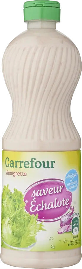 CARREFOUR Vinaigrette à l'Échalote 50cl