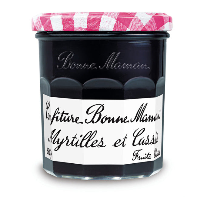 BONNE MAMAN Confiture Myrtilles-Cassis 370g