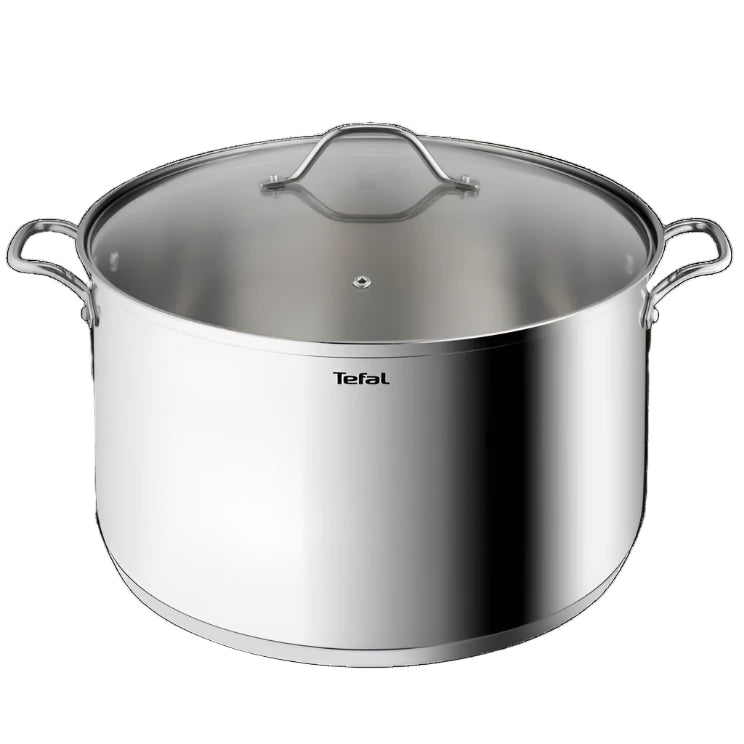 TEFAL Intuition Faitout Inox + Couvercle 36cm