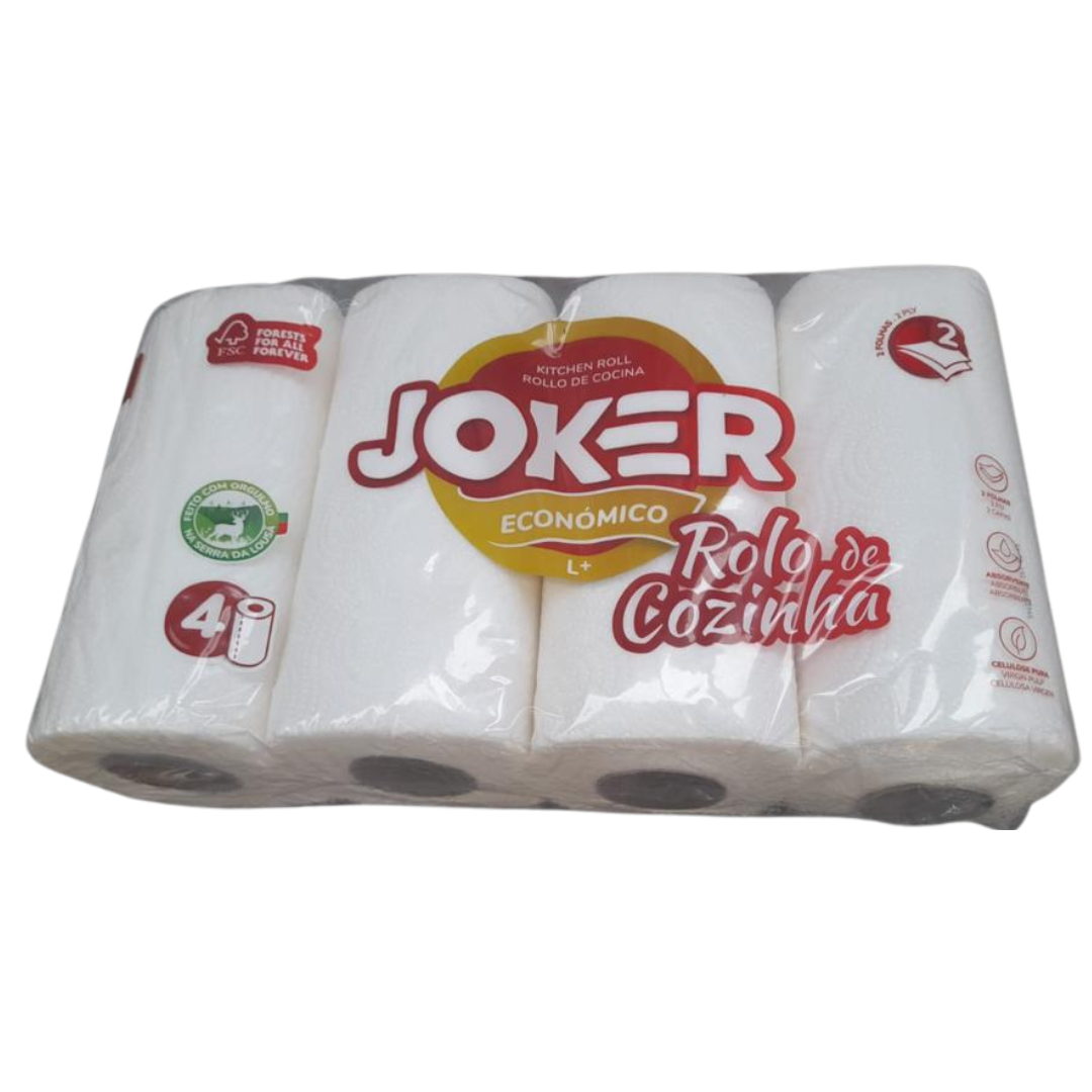 JOKER Essuie-Tout Compact 2XL Format Familial Lot de 20