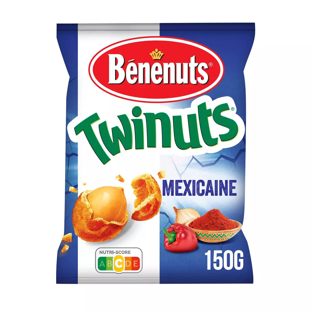 BENENUTS Twinuts Saveur Mexicaine 150g