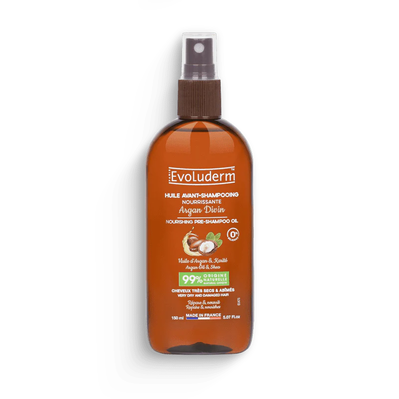 EVOLUDERM Huile Avant-Shampooing Argan Divin 150 ml