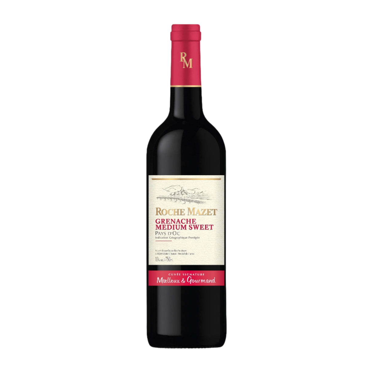 ROCHE MAZET IGP Pays d'Oc Rouge Moelleux Grenache 75 cl