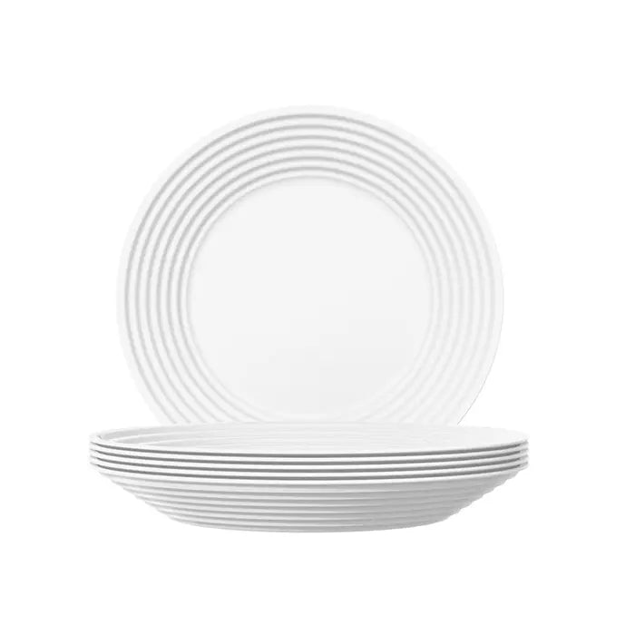 NADIR Lot de 24 Assiettes Collection Saturno 23,5 cm