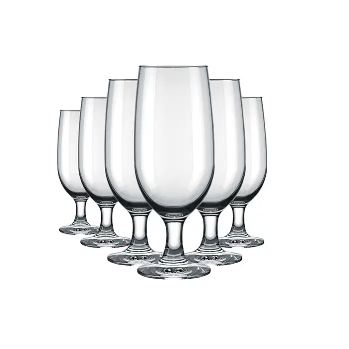 NADIR Lot de 6 Verres à Bière Collection Floripa 30 cl