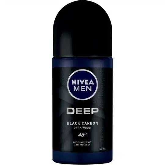 NIVEA Déodorant Bille Deep Black Homme 50 ml