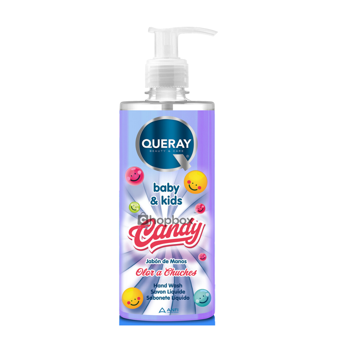 QUERAY Savon Liquide Mains Candy Baby & Kids 500 ml