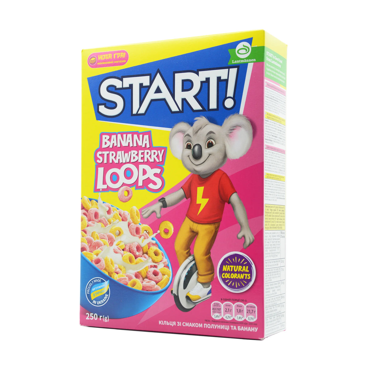 START Céréales Fraise & Banane Loops 250 g