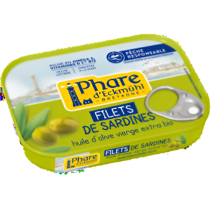 PHARE D'ECKMÜHL Filets de Sardines Huile d'Olive 95g