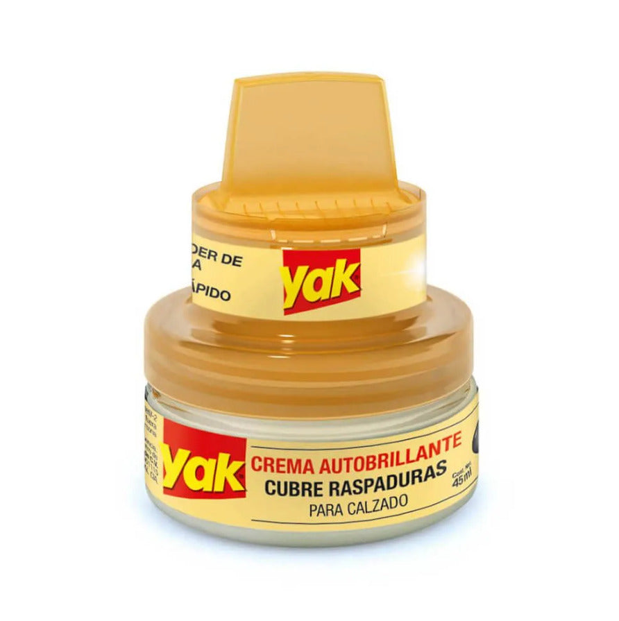 YAK Crème Auto-Brillante Chaussures Incolore 45ml