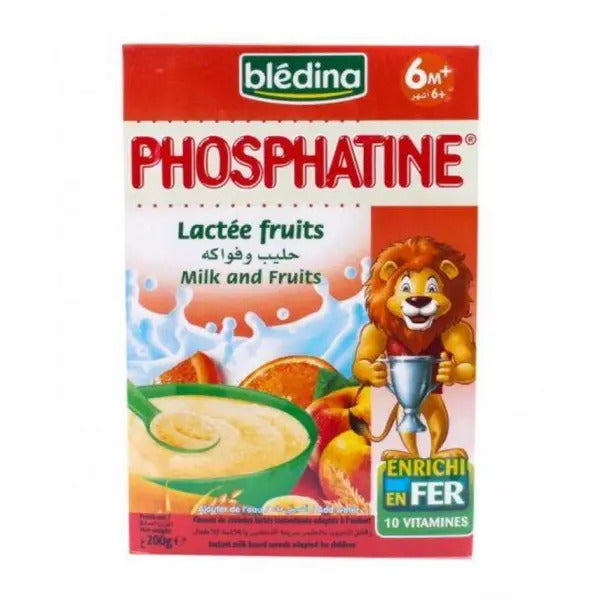 PHOSPHATINE Céréales Lactées aux Fruits 200g