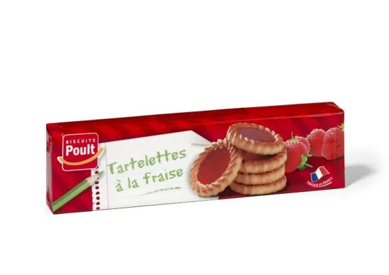 POULT Tartelettes à la Fraise 150g