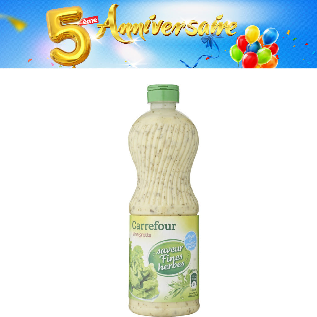 CARREFOUR Vinaigrette aux Fines Herbes 50cl